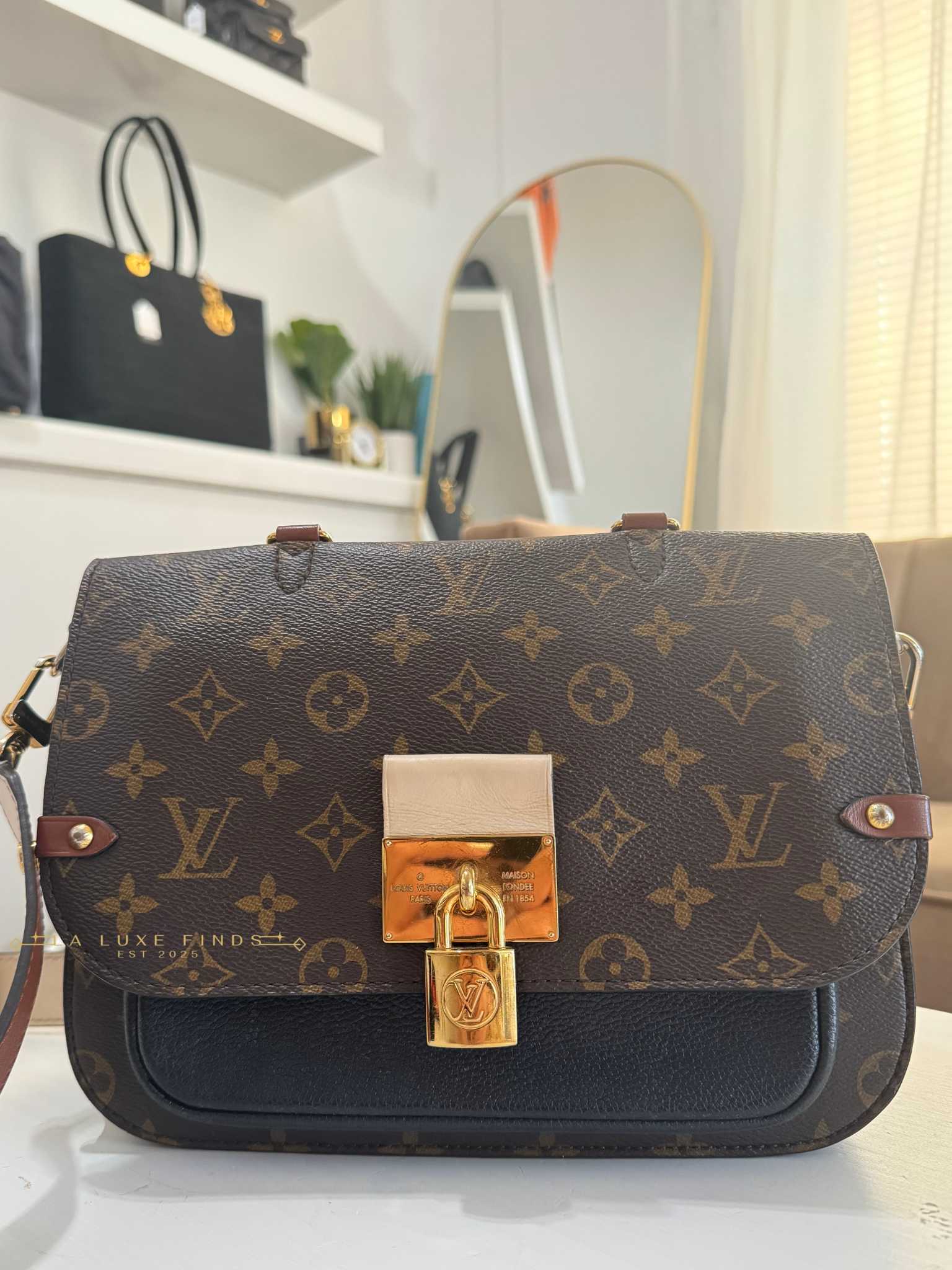 LOUIS VUITTON Monogram Vaugirard PM 2-Way Bag