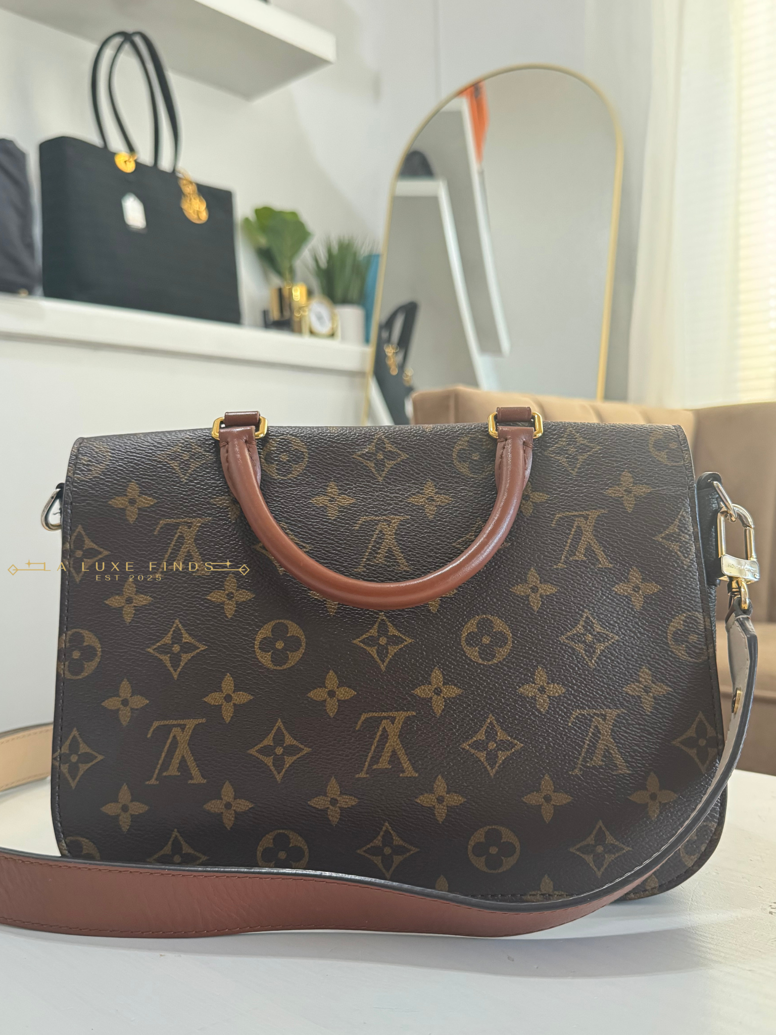 LOUIS VUITTON Monogram Vaugirard PM 2-Way Bag