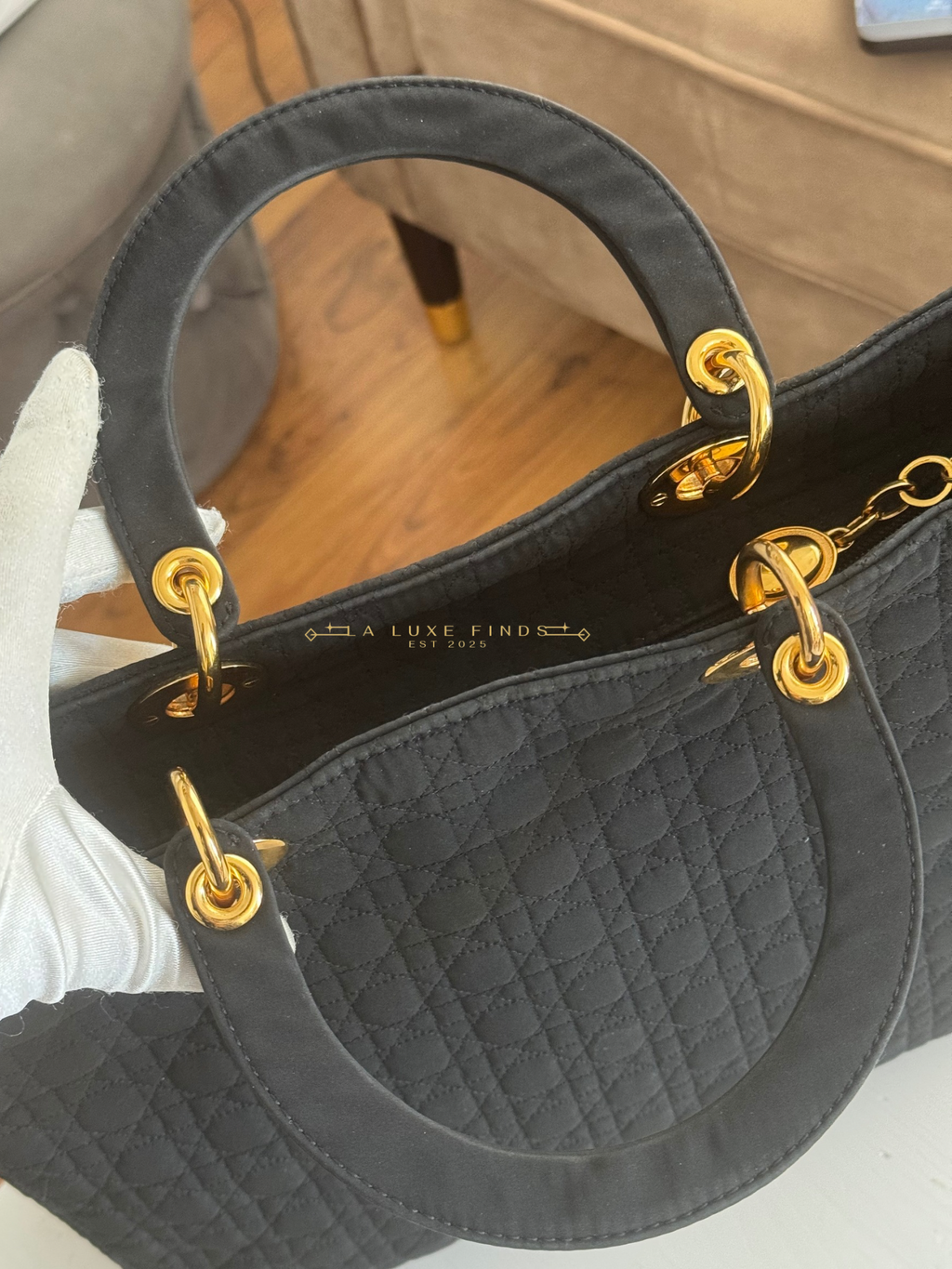 Dior Lady Cannage Handbag