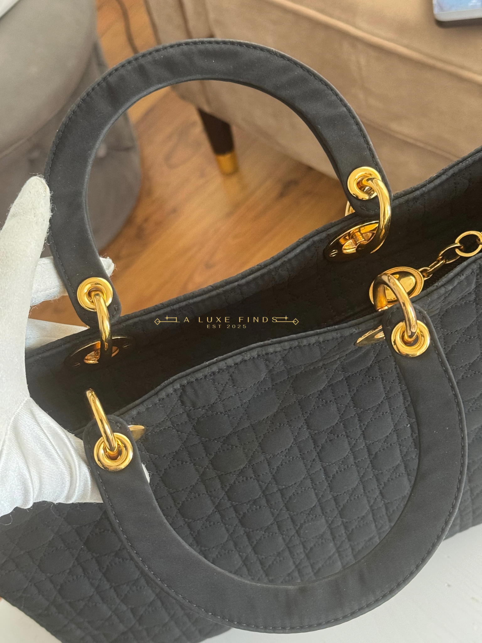 Dior Lady Cannage Handbag