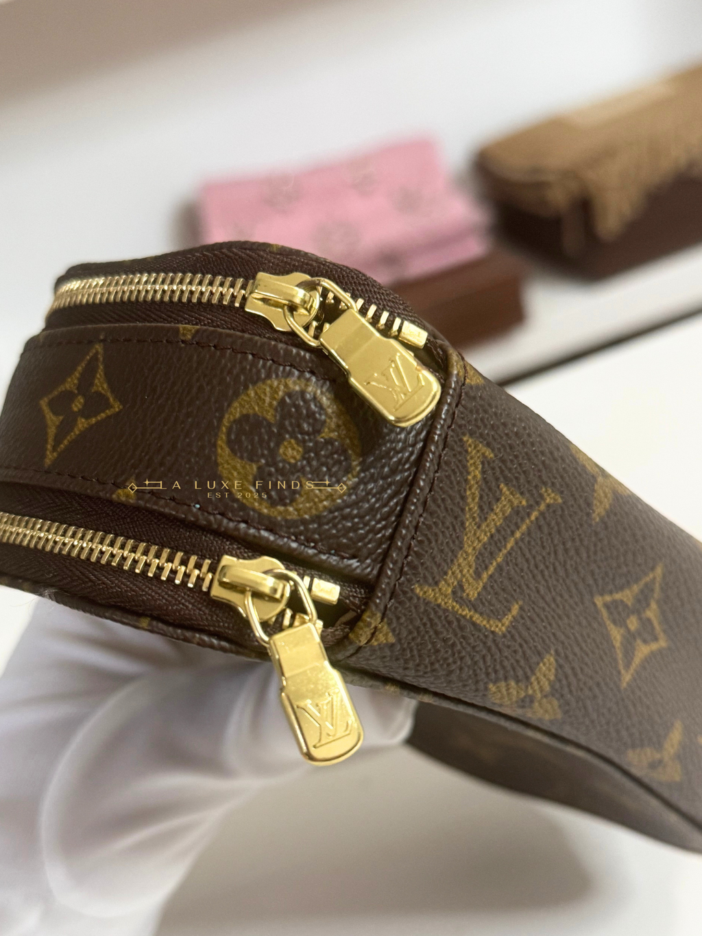 LOUIS VUITTON 2002 Monogram Monte-Carlo Jewelry Case