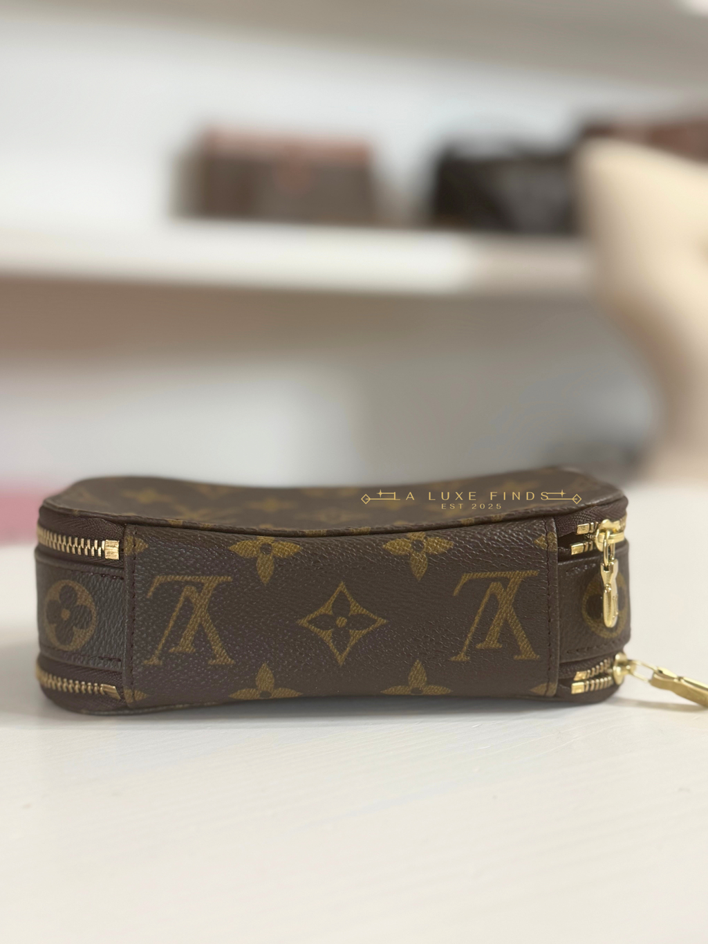 LOUIS VUITTON 2002 Monogram Monte-Carlo Jewelry Case