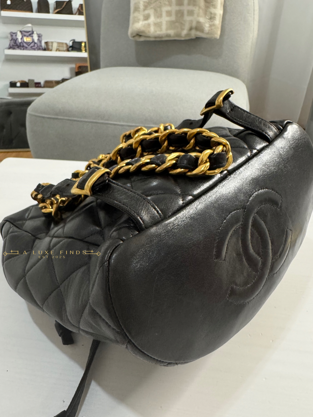 CHANEL Lambskin Duma Backpack