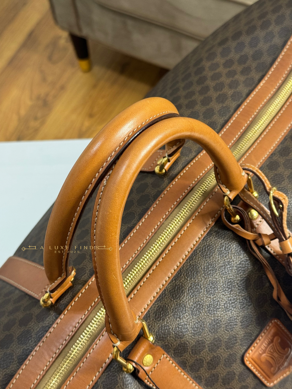 CELINE Macadam Boston Bag 60