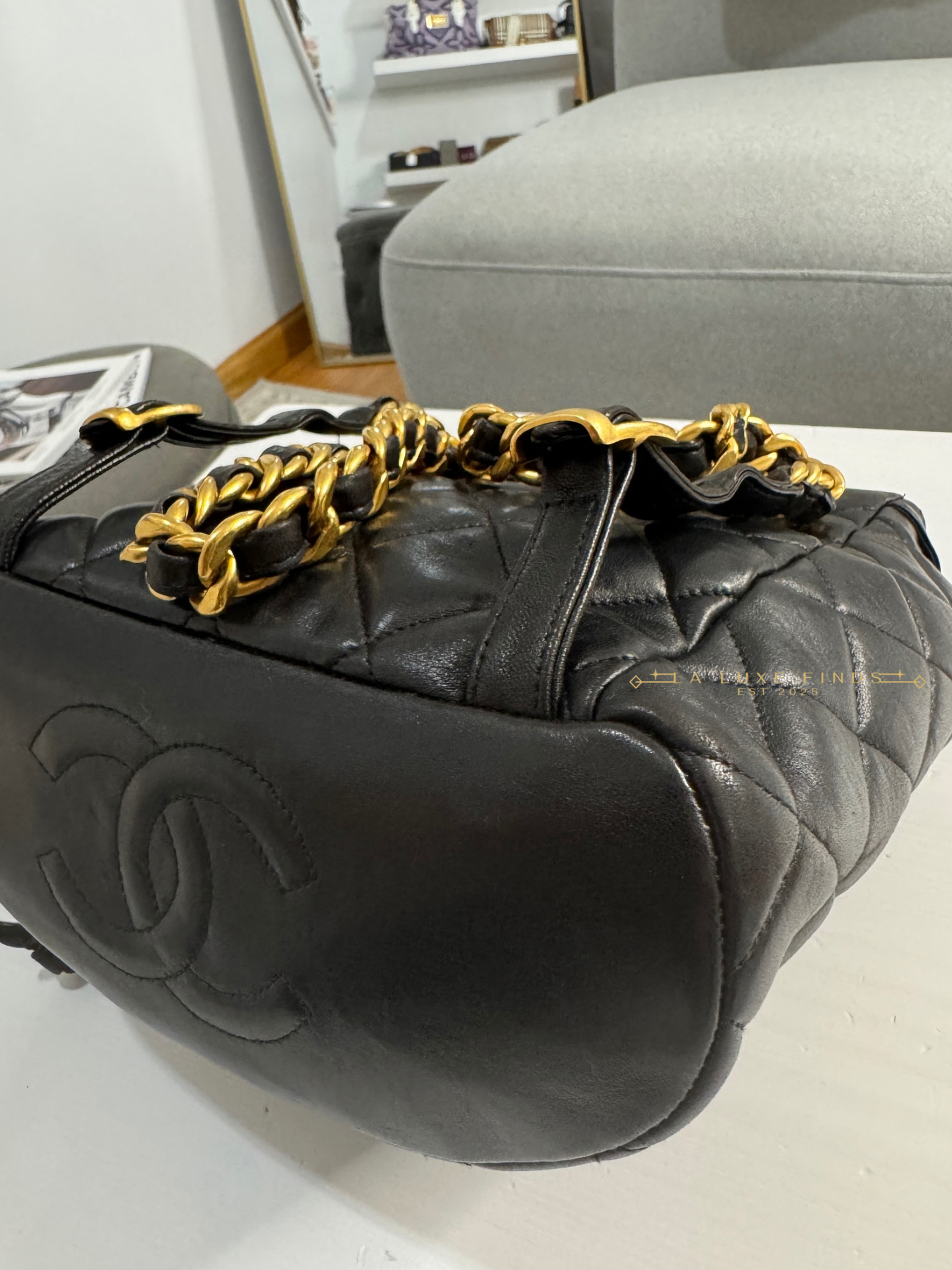 CHANEL Lambskin Duma Backpack