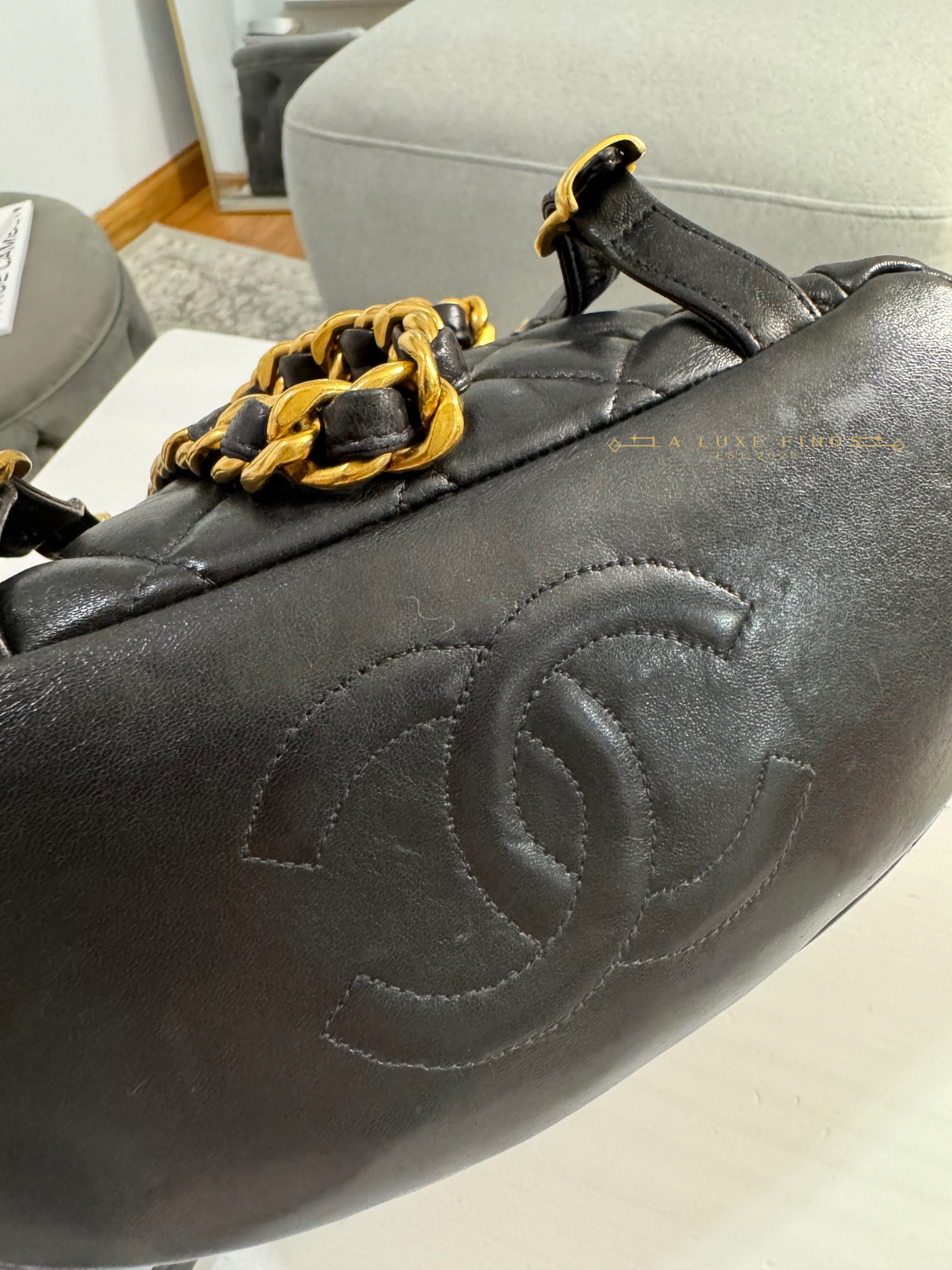 CHANEL Lambskin Duma Backpack