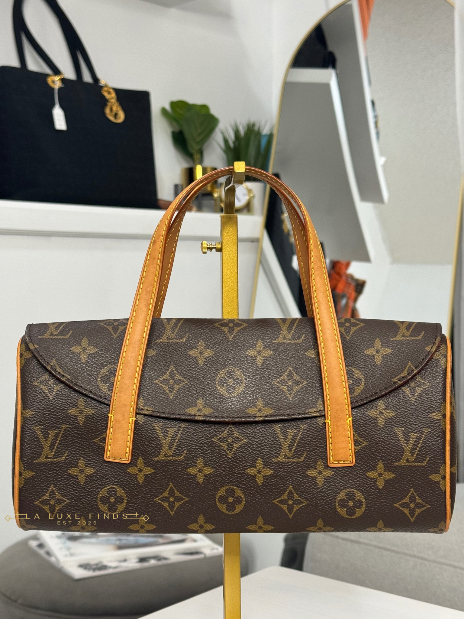 LOUIS VUITTON Sonatine Monogram Handbag