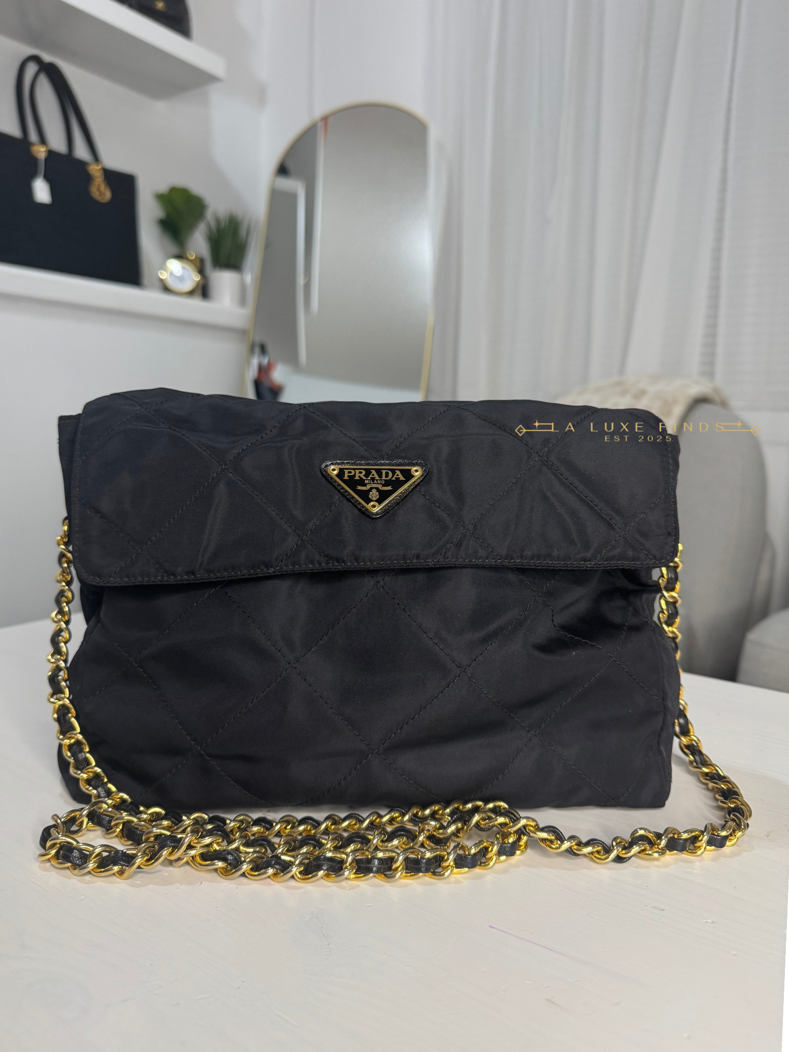 PRADA Tessuto Nylon Flap