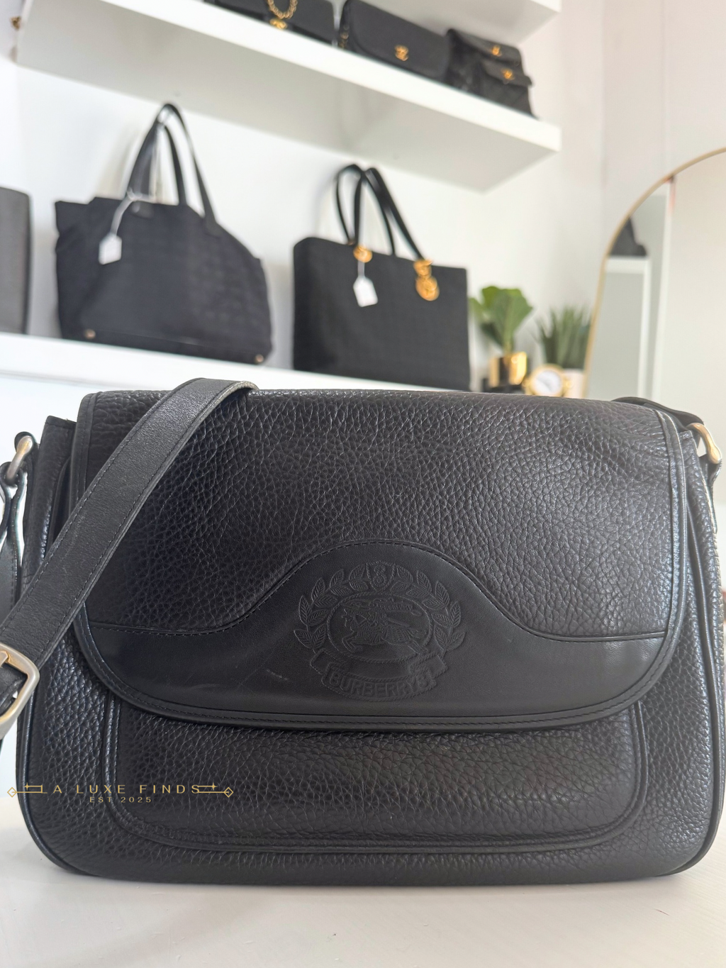 BURBERRY Vintage Crossbody Bag