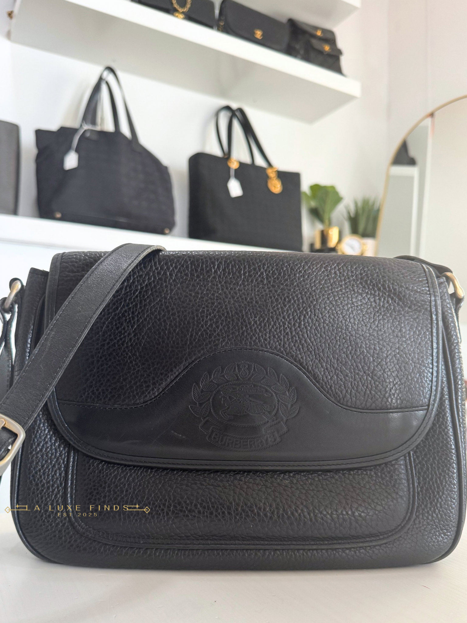 BURBERRY Vintage Crossbody Bag