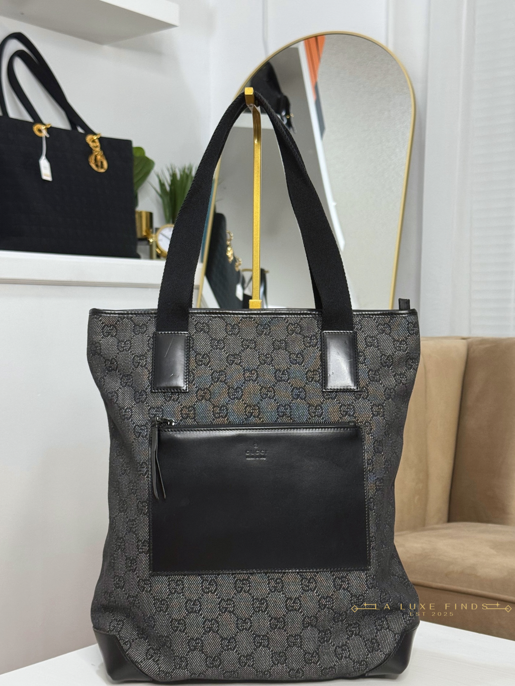 GUCCI GG Canvas Tote