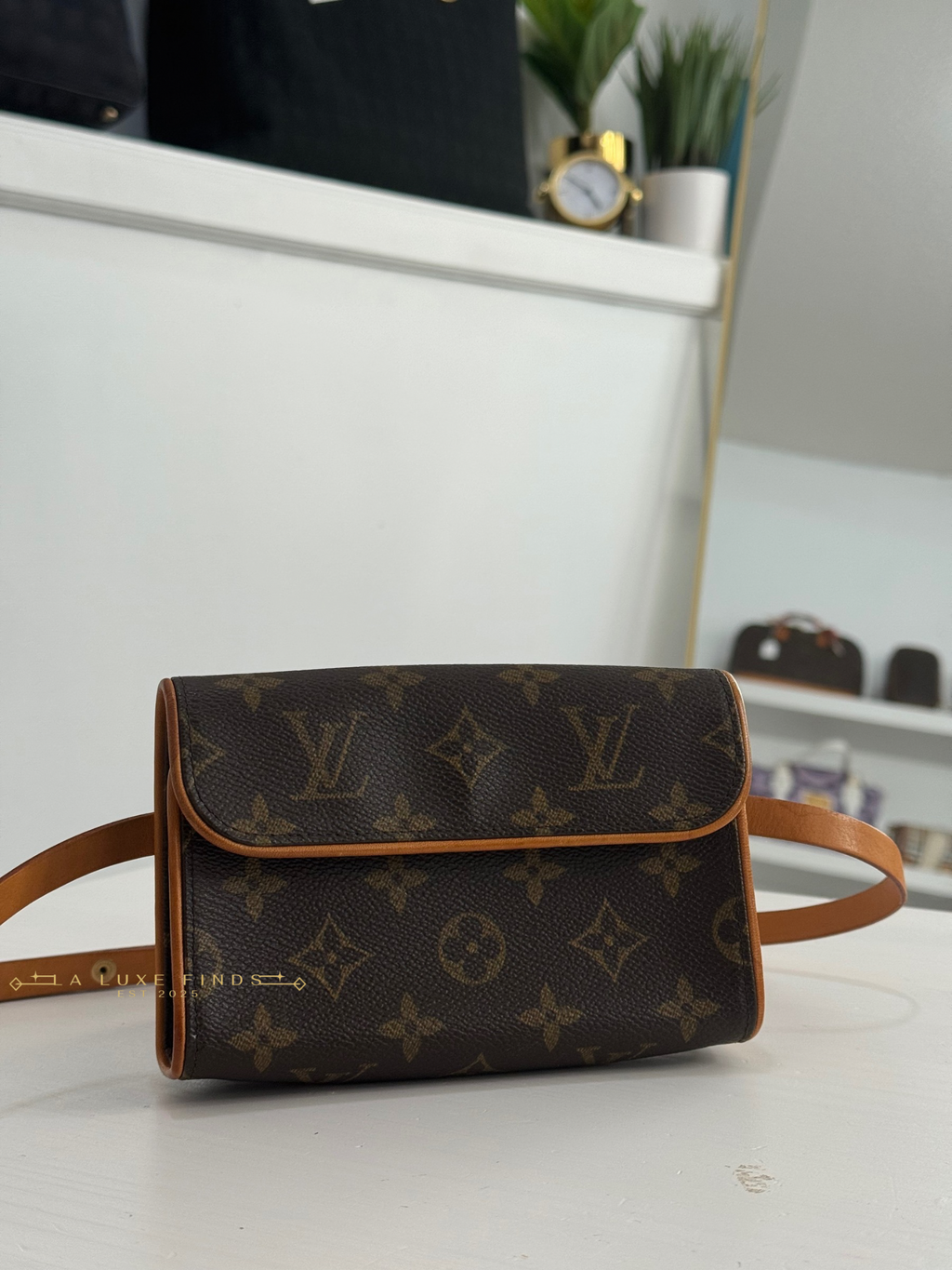 LOUIS VUITTON Florentine Pochette Waist Bag
