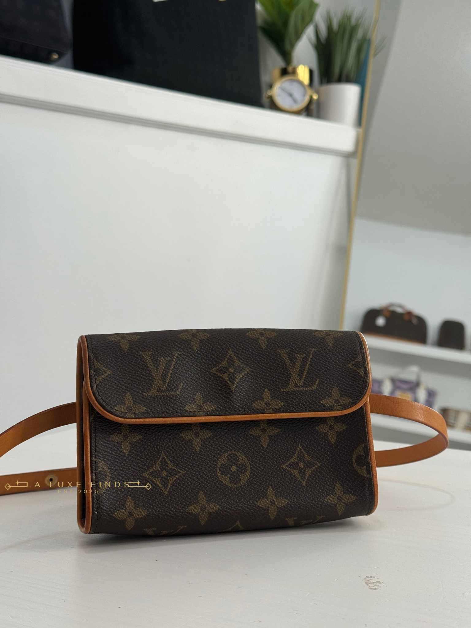 LOUIS VUITTON Florentine Pochette Waist Bag