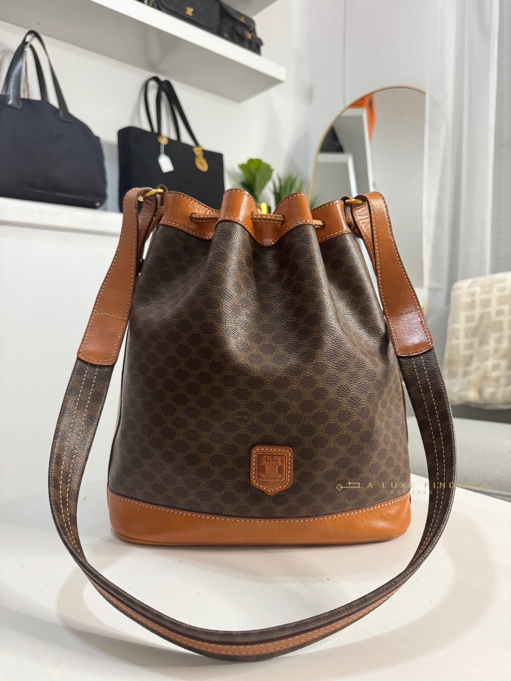 CELINE Macadam Bucket Bag