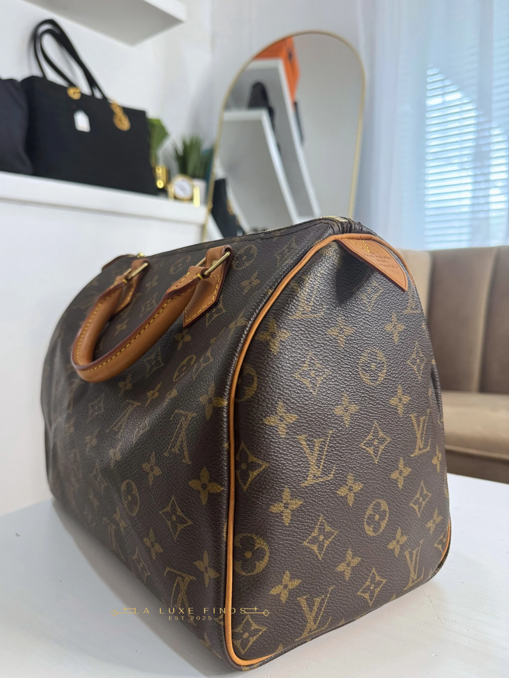 LOUIS VUITTON Monogram Speedy 30