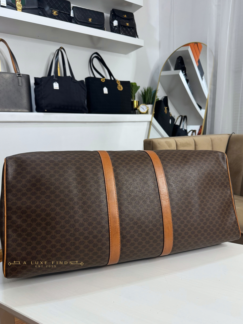 CELINE Macadam Boston Bag 60