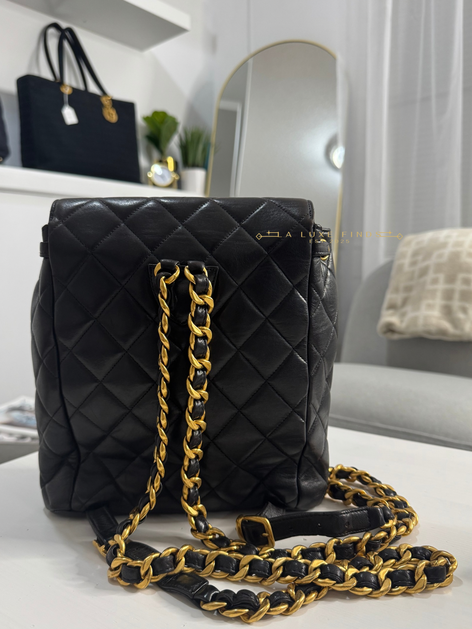 CHANEL Lambskin Duma Backpack