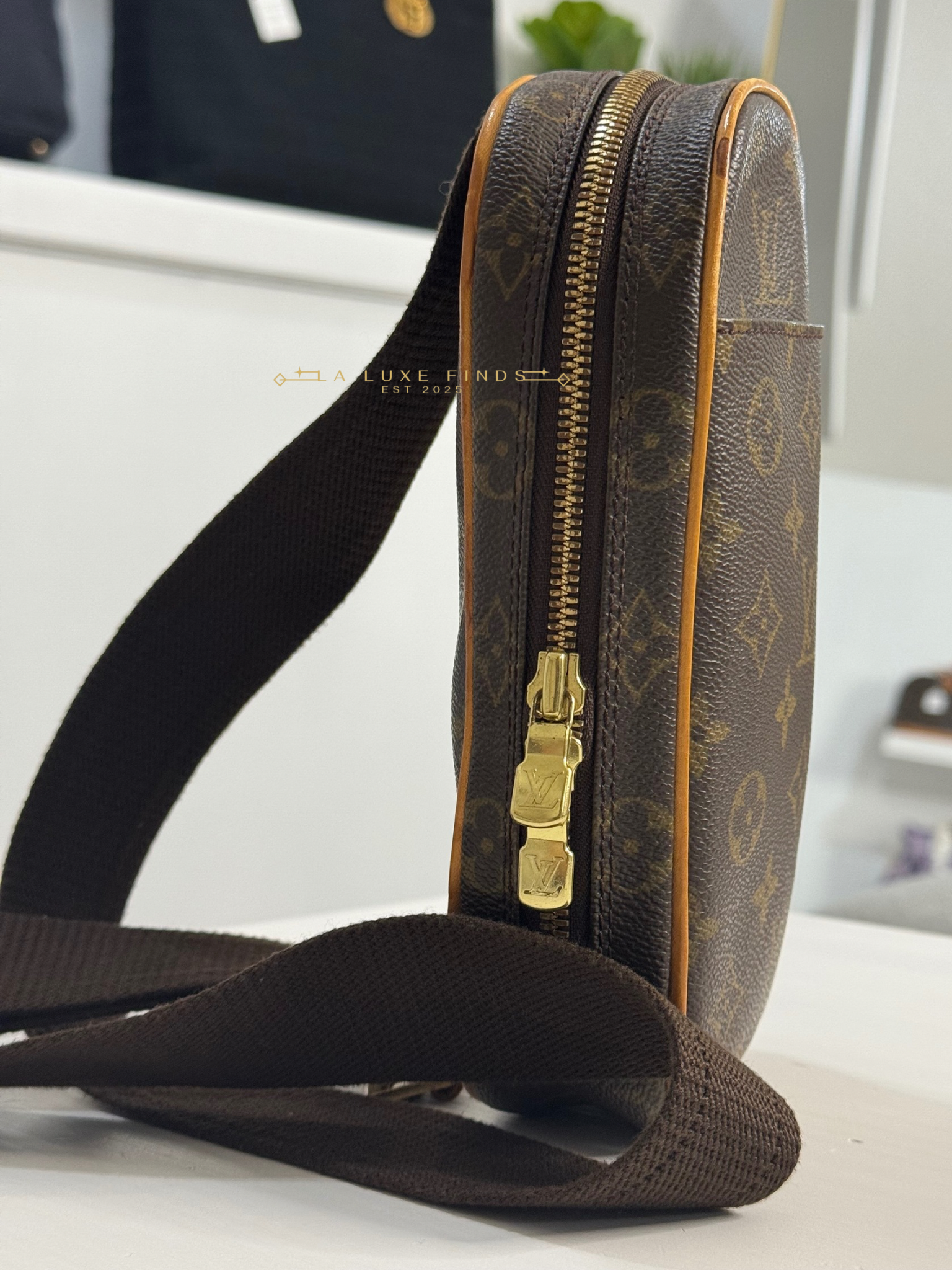LOUIS VUITTON Gange Monogram Body Bag