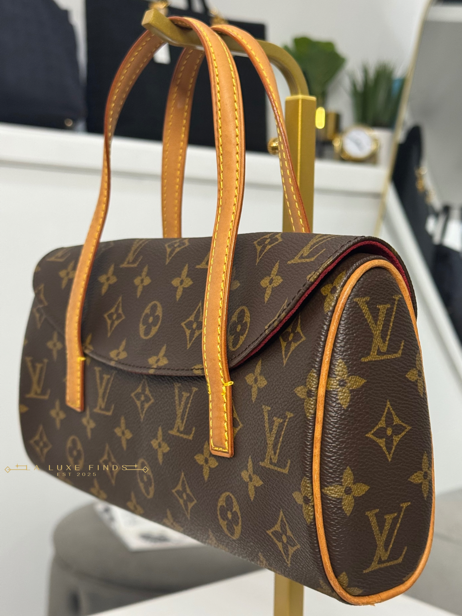 LOUIS VUITTON Sonatine Monogram Handbag