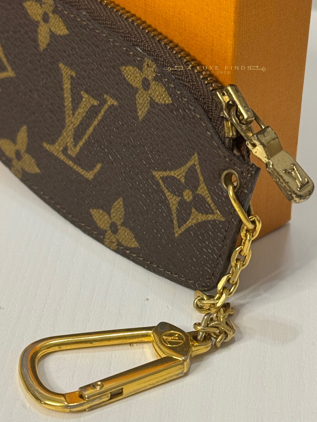 LOUIS VUITTON Monogram Key Cles