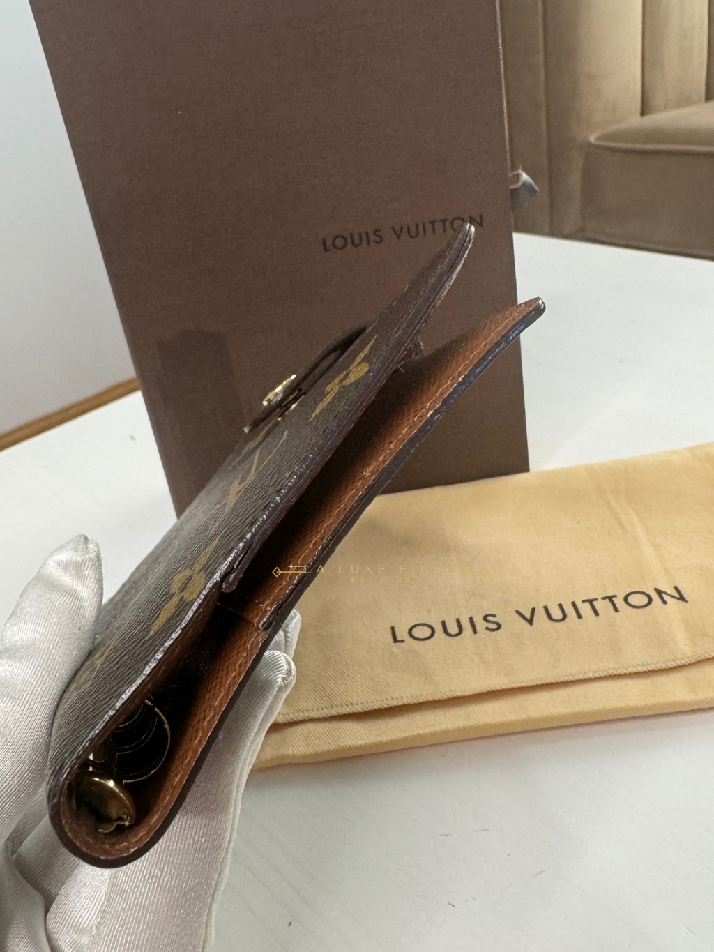 LOUIS VUITTON Monogram Agenda PM Cover