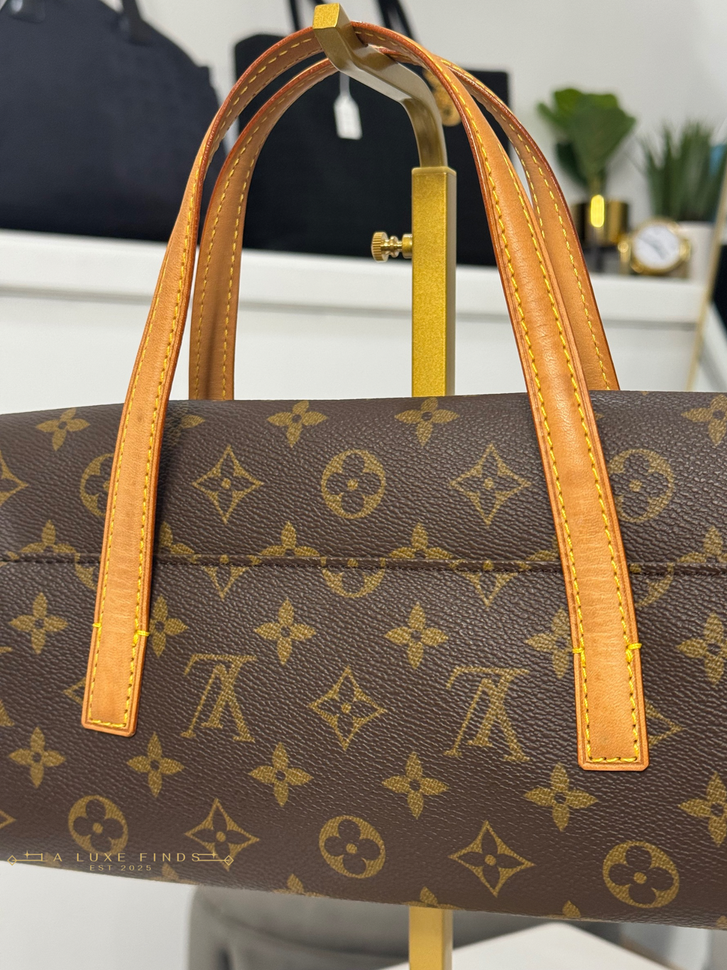 LOUIS VUITTON Sonatine Monogram Handbag