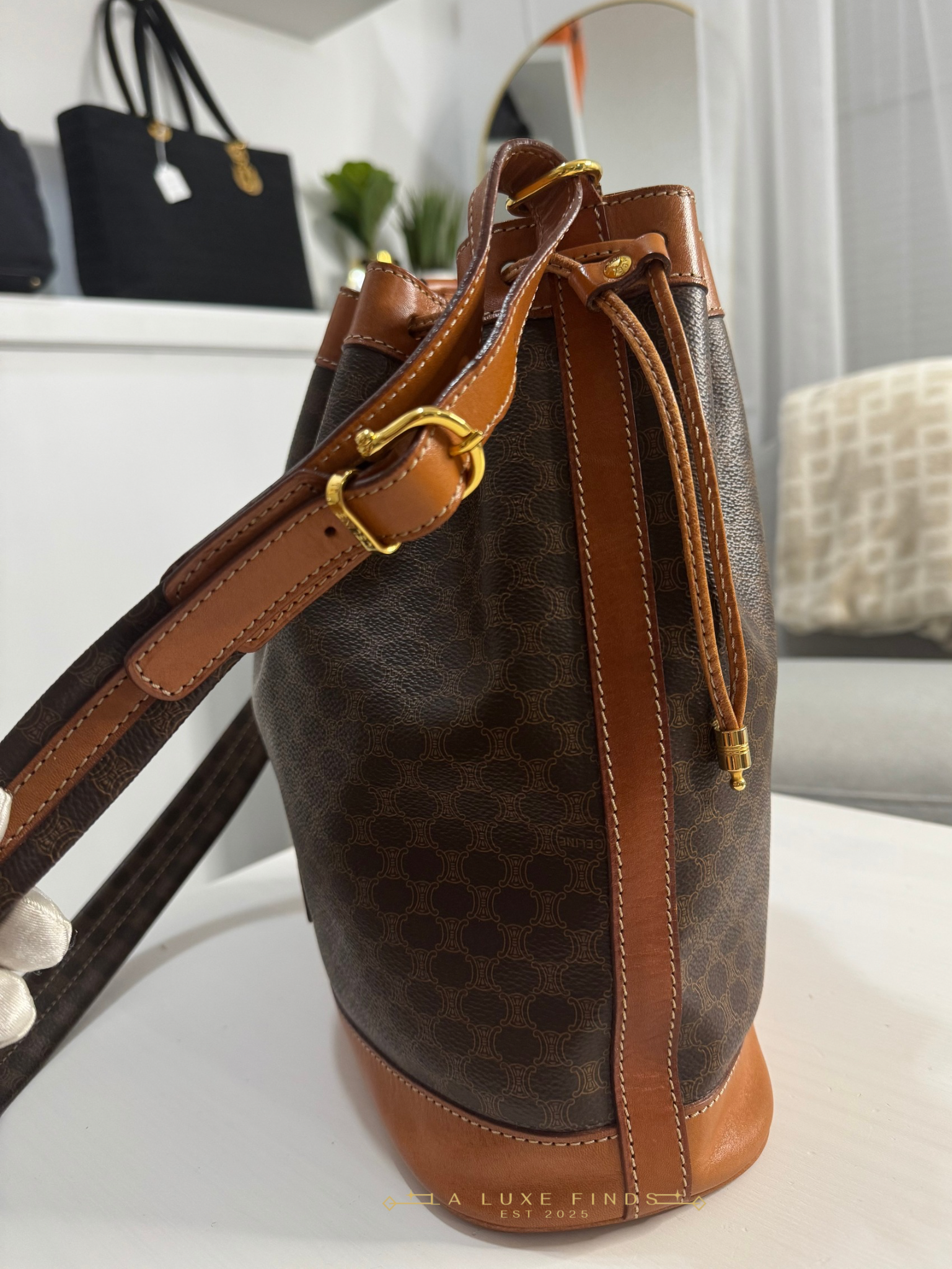 CELINE Macadam Bucket Bag