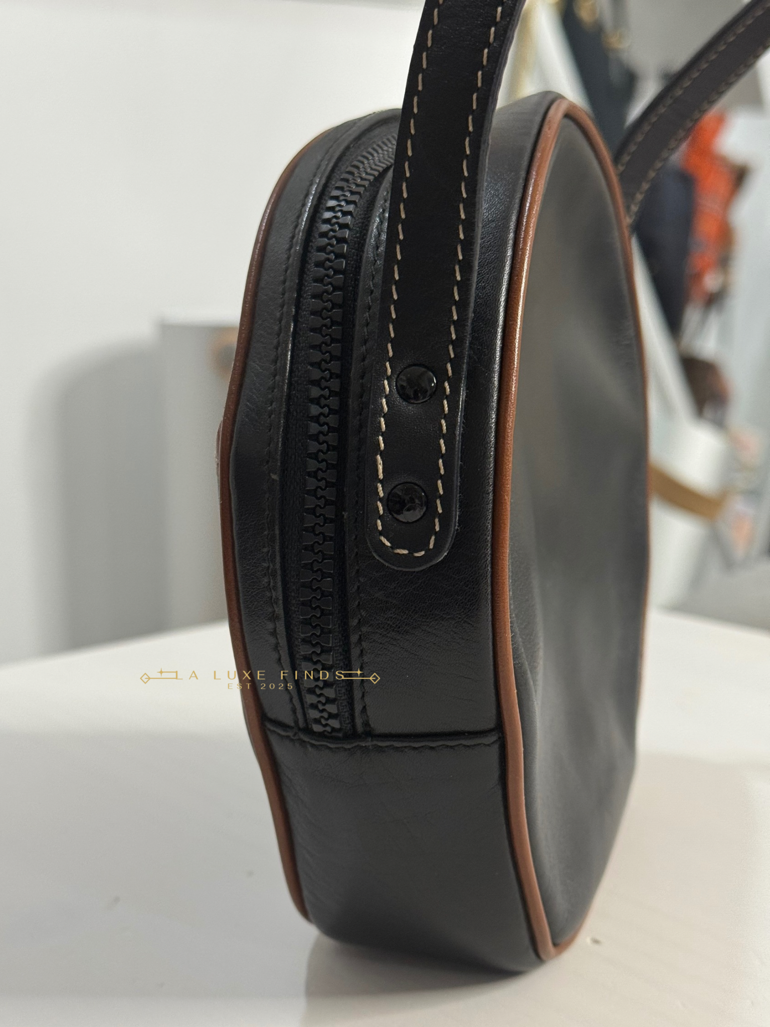 CELINE Half Moon Crossbody Bag