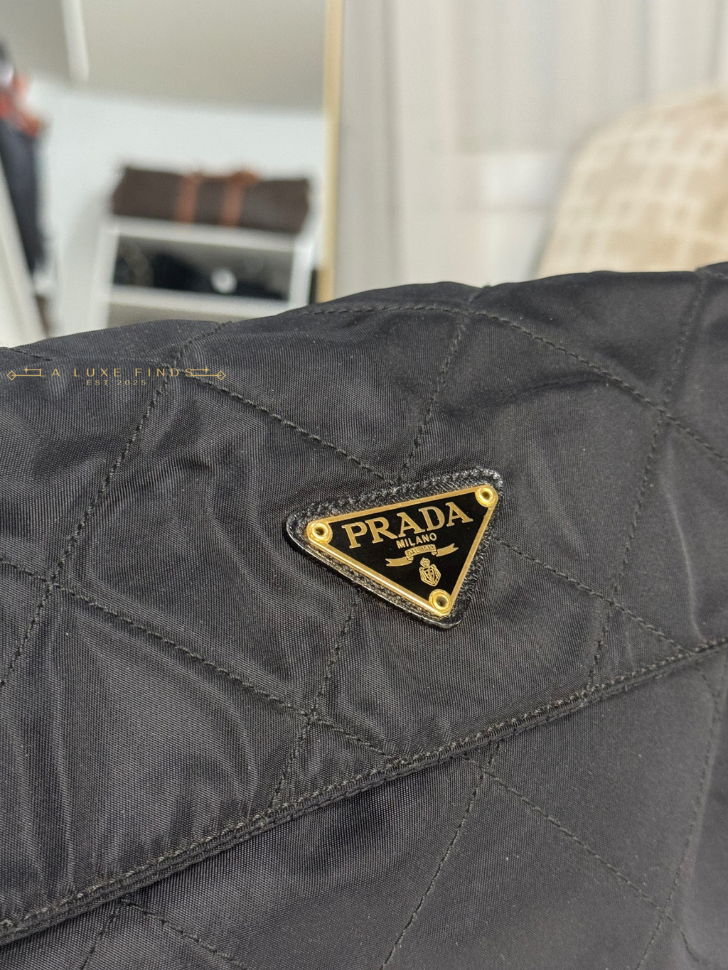 PRADA Tessuto Nylon Flap