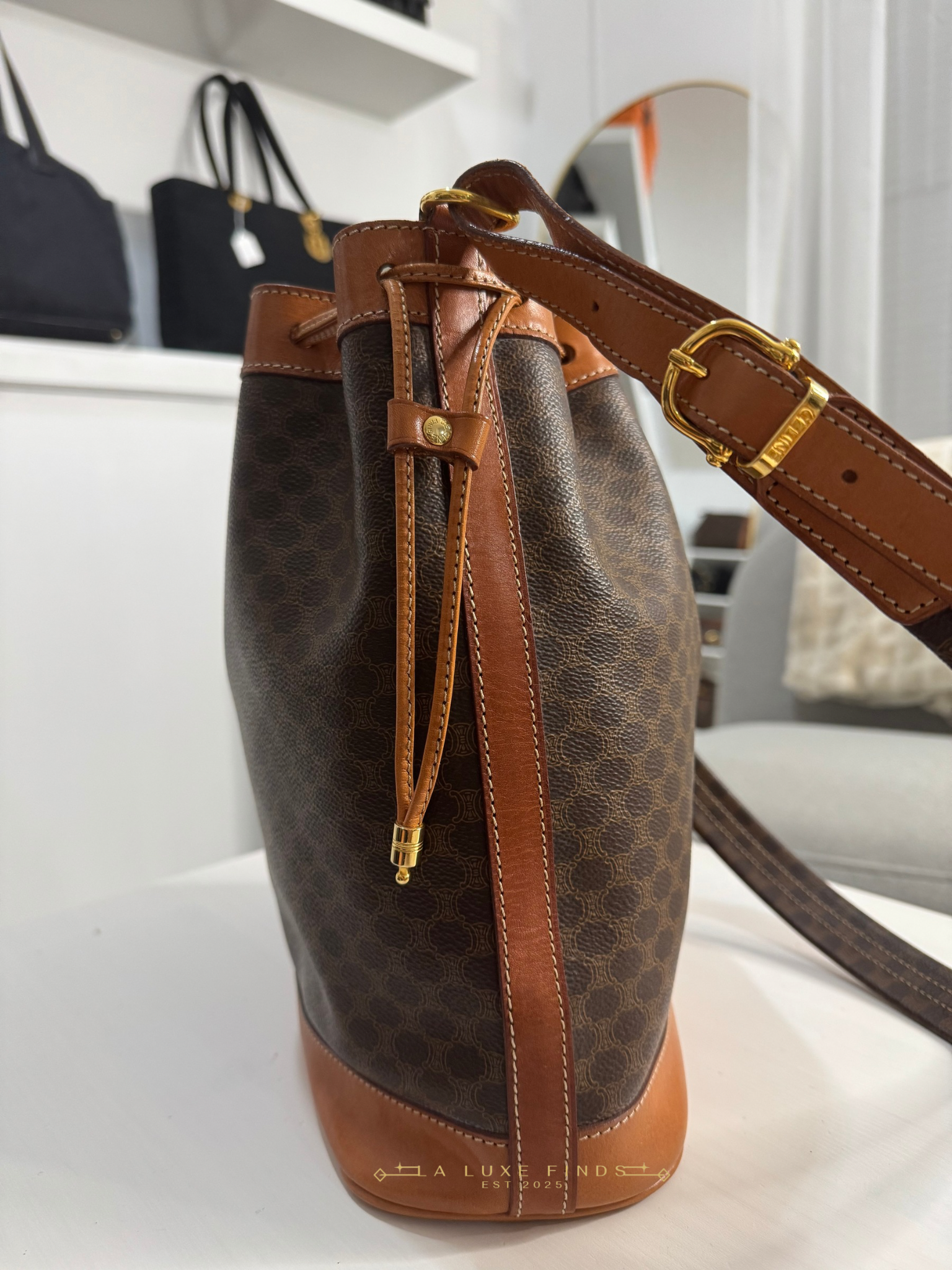 CELINE Macadam Bucket Bag