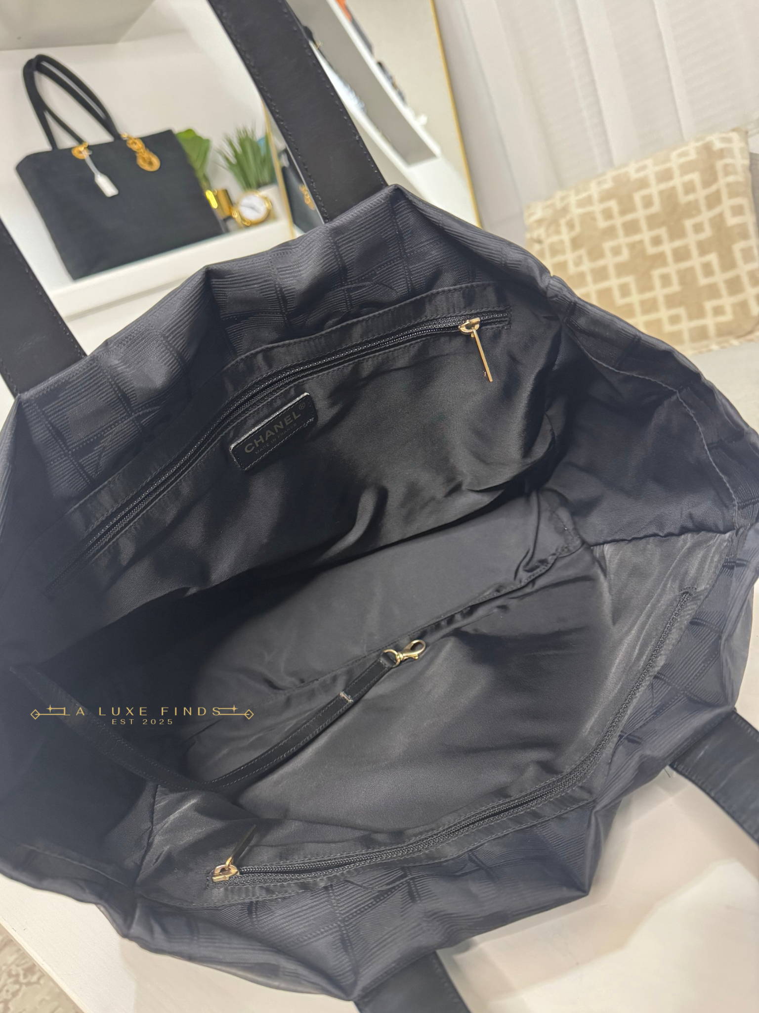 CHANEL Travel Line Tote