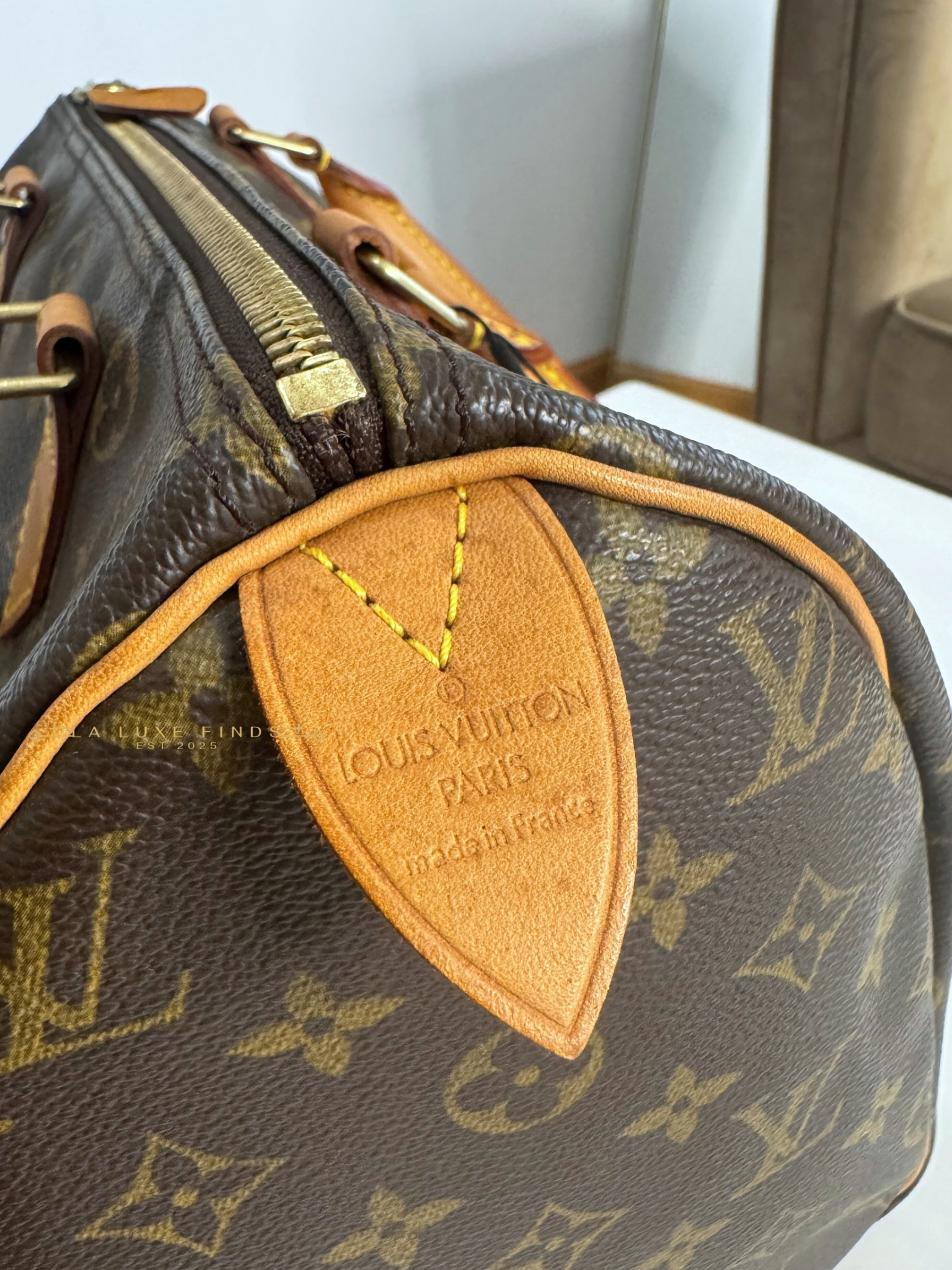 LOUIS VUITTON Monogram Speedy 30