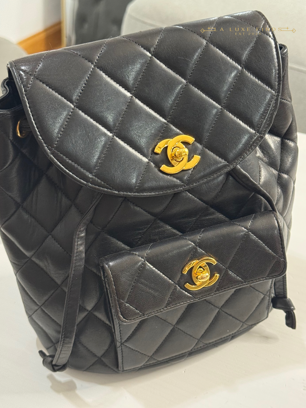 CHANEL Lambskin Duma Backpack