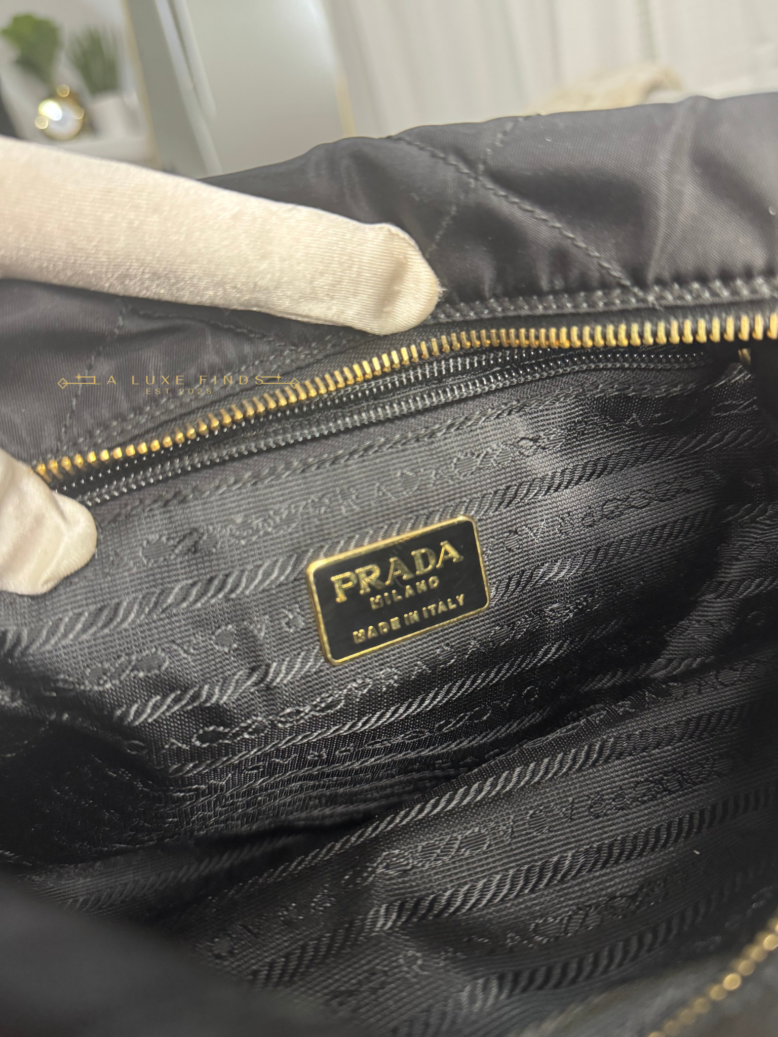 PRADA Tessuto Nylon Flap