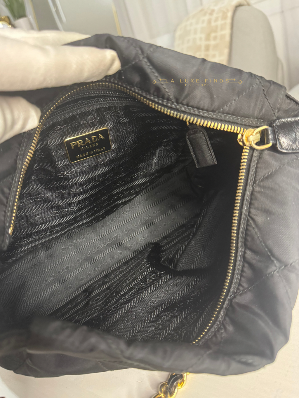 PRADA Tessuto Nylon Flap