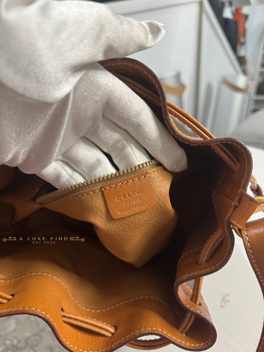 CELINE Macadam Bucket Bag