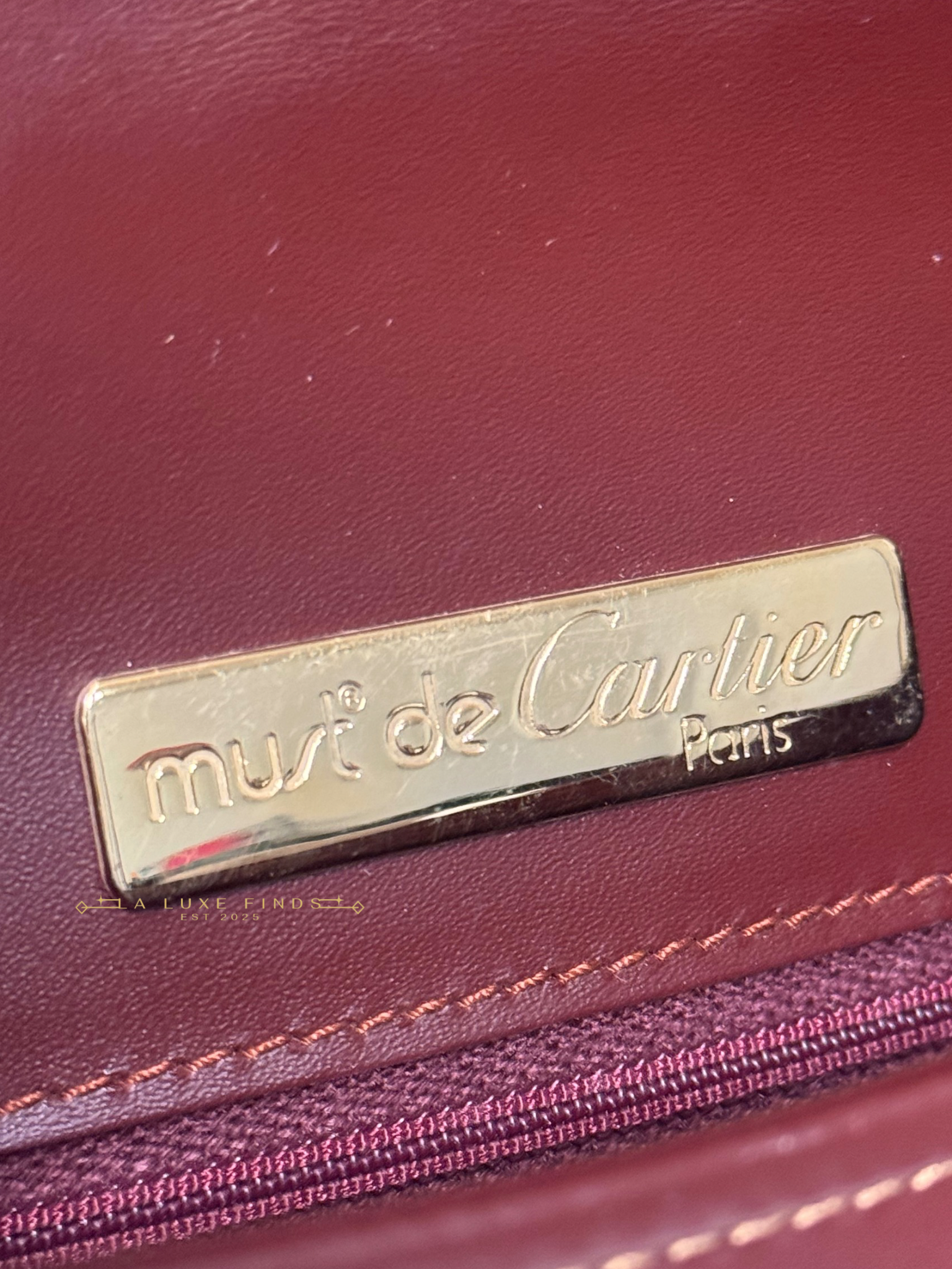 CARTIER Mustline 2-Way Bag