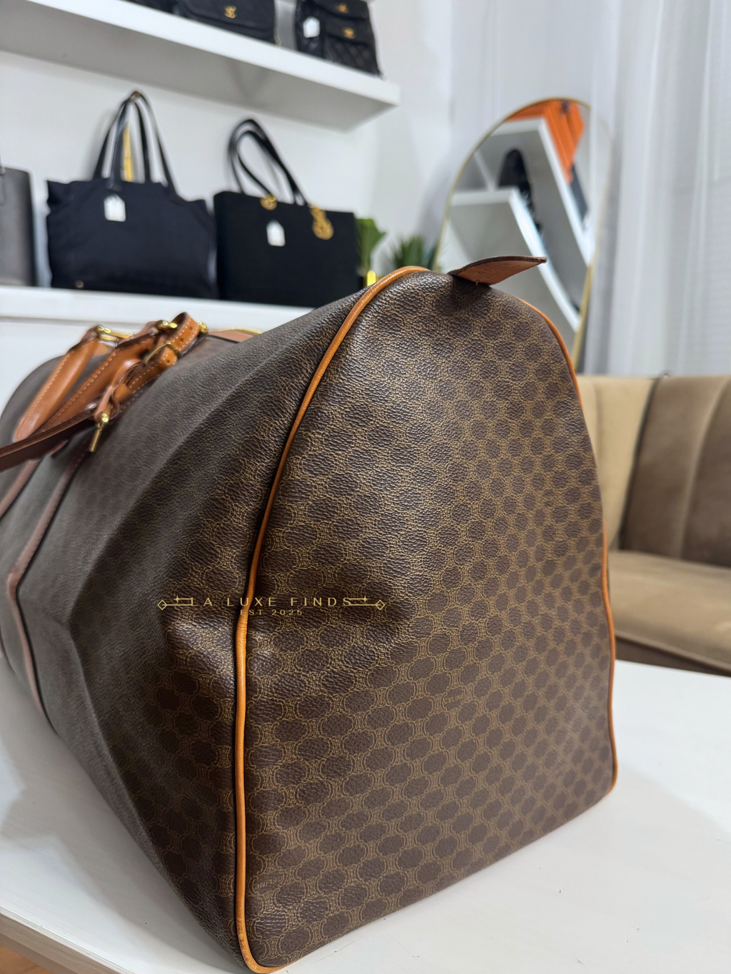 CELINE Macadam Boston Bag 60