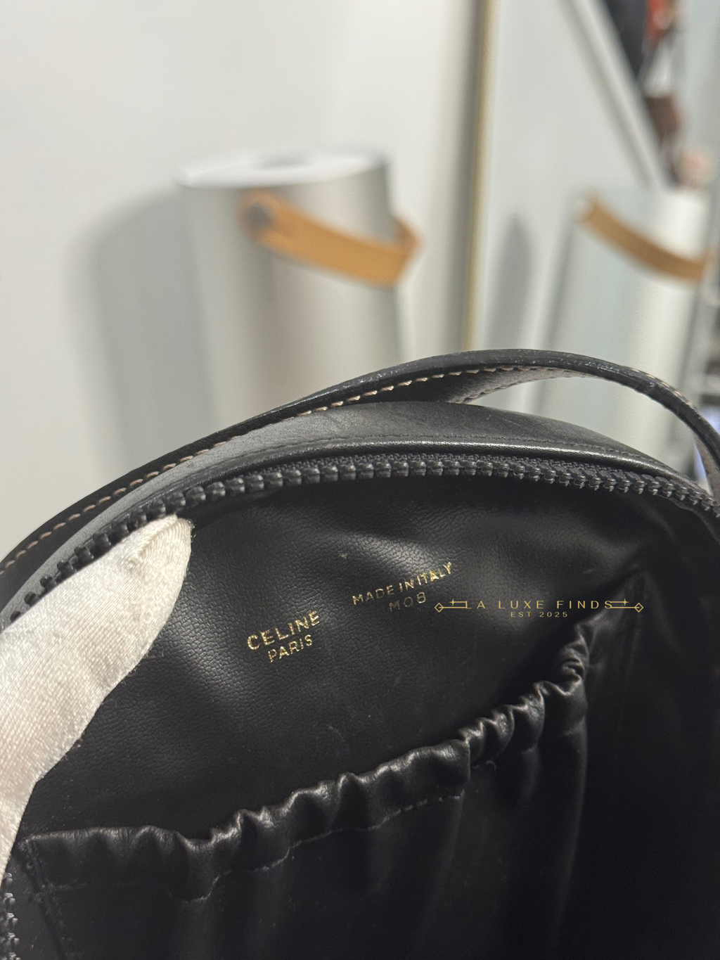 CELINE Half Moon Crossbody Bag