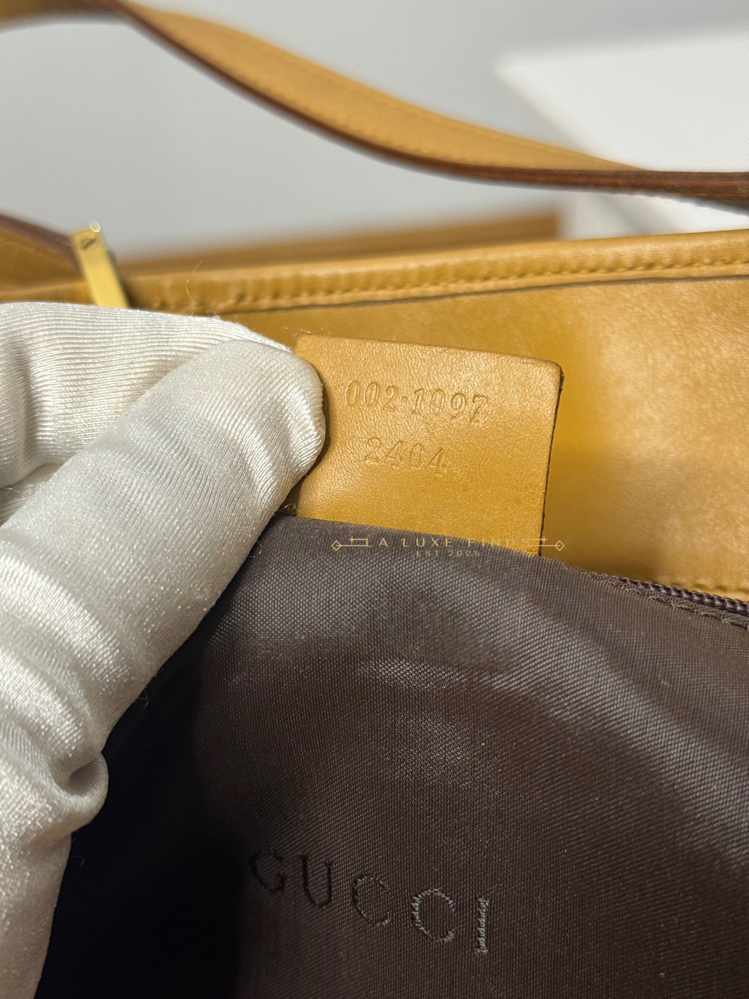 GUCCI GG Canvas Bucket Shopping Tote