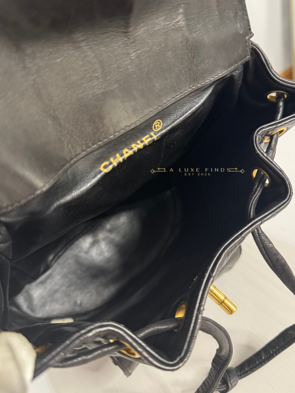 CHANEL Lambskin Duma Backpack