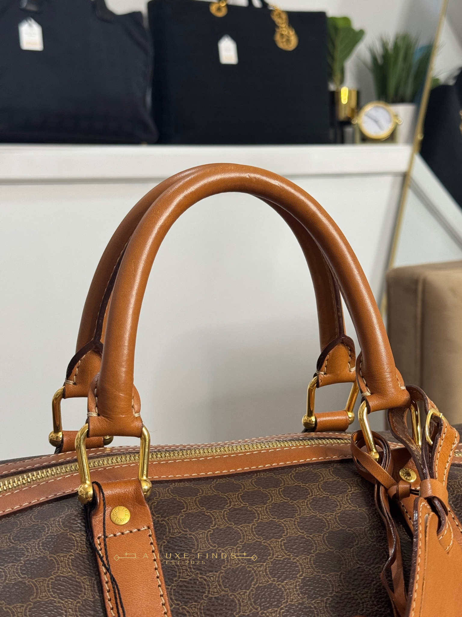 CELINE Macadam Boston Bag 60