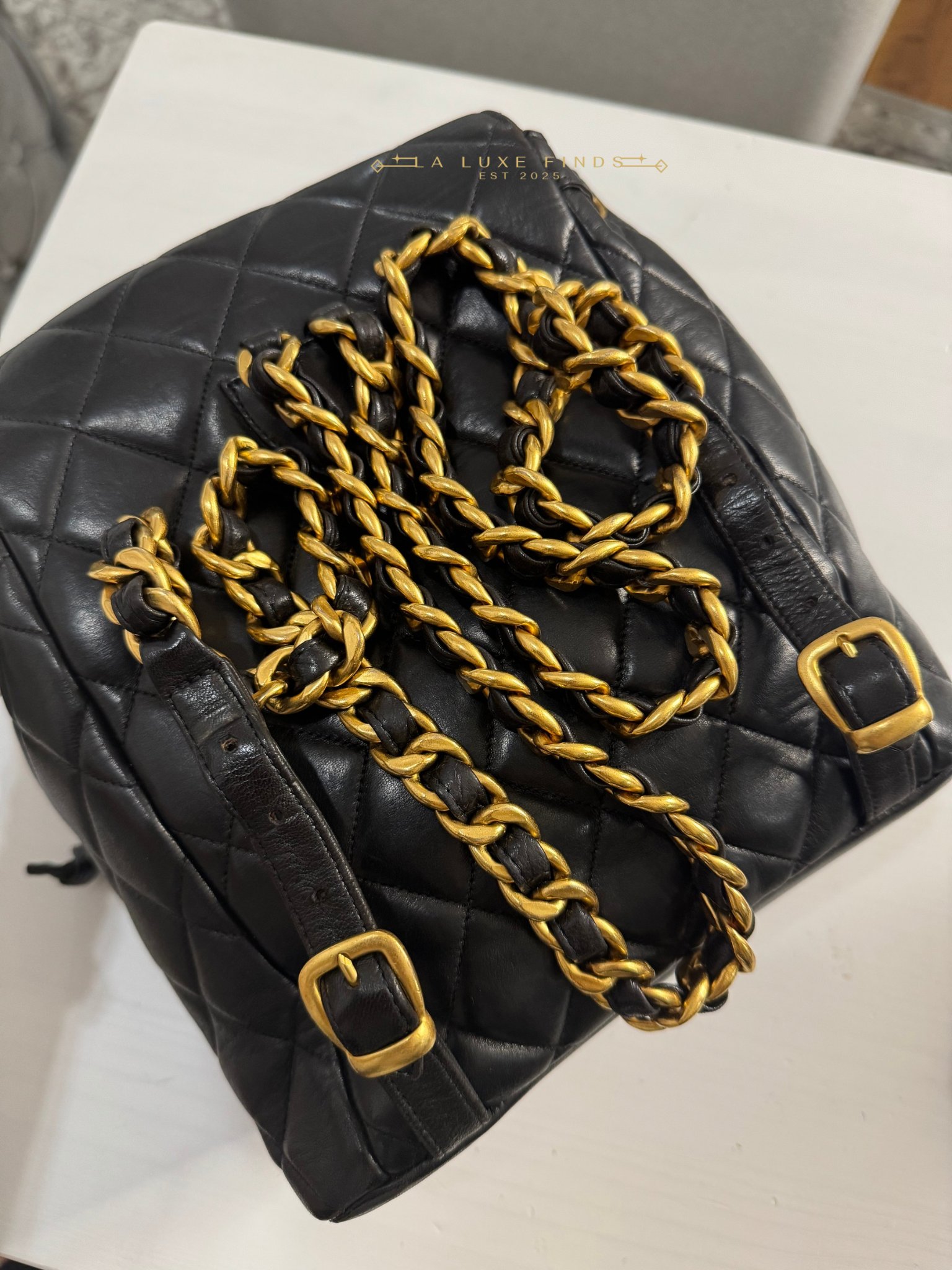 CHANEL Lambskin Duma Backpack