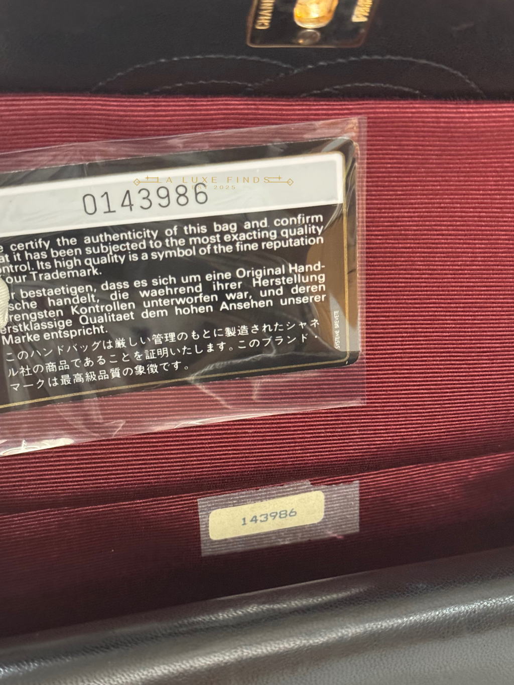 CHANEL Half Moon Double Flap