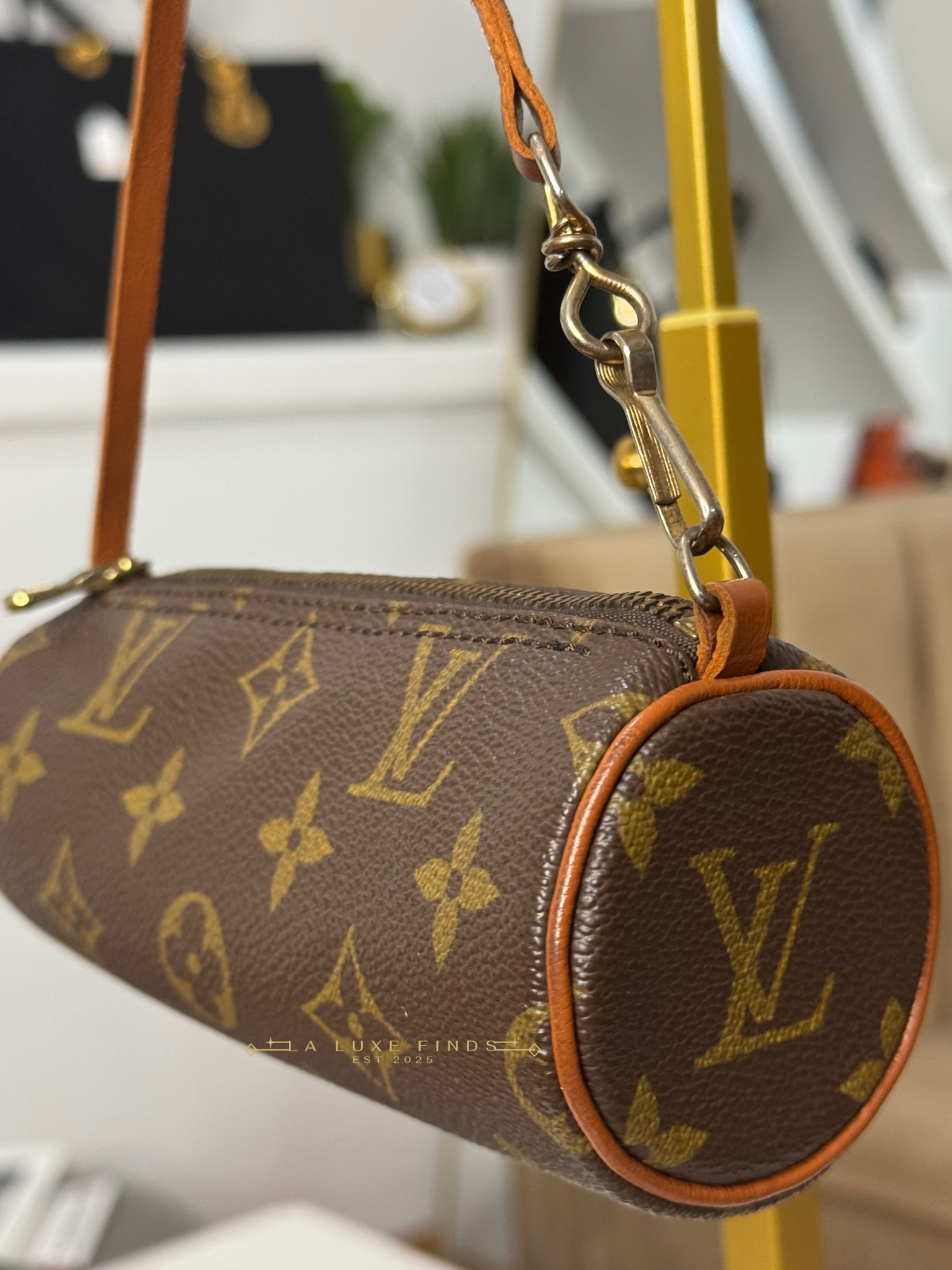 LOUIS VUITTON Papillon with Pouch