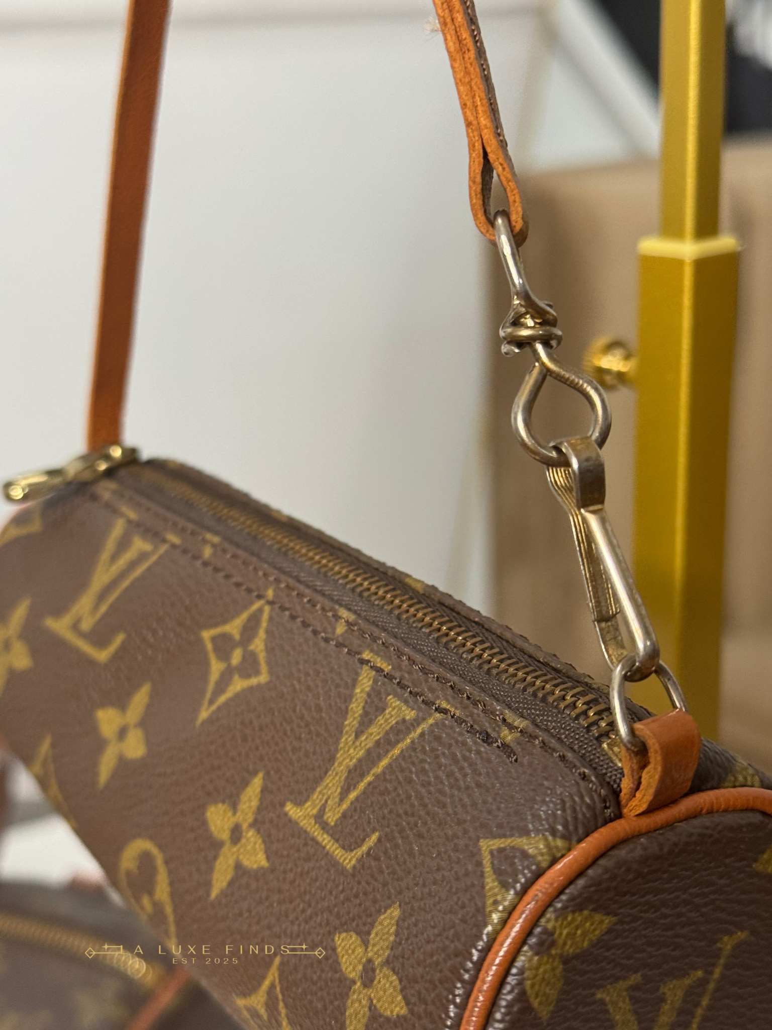 LOUIS VUITTON Papillon with Pouch