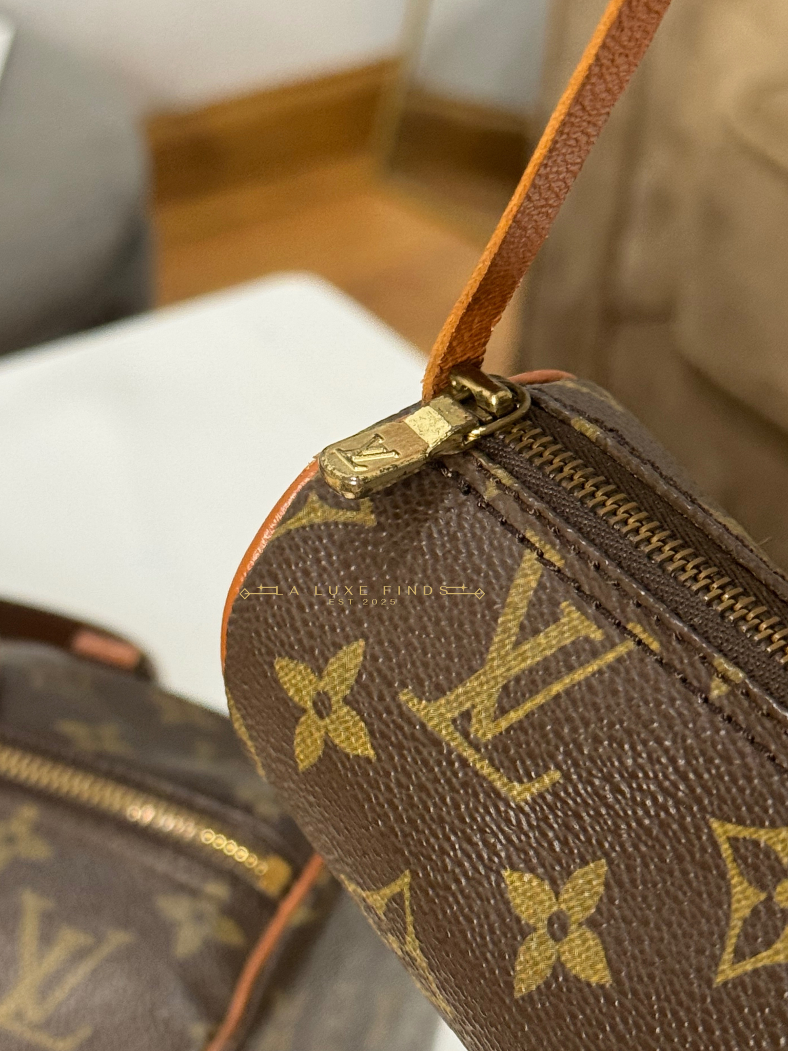 LOUIS VUITTON Papillon with Pouch