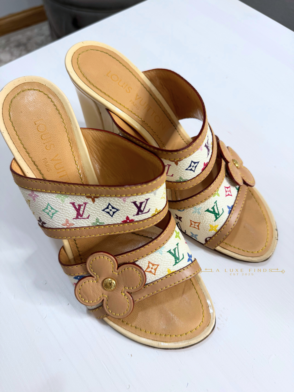LOUIS VUITTON Multicolor Sandals