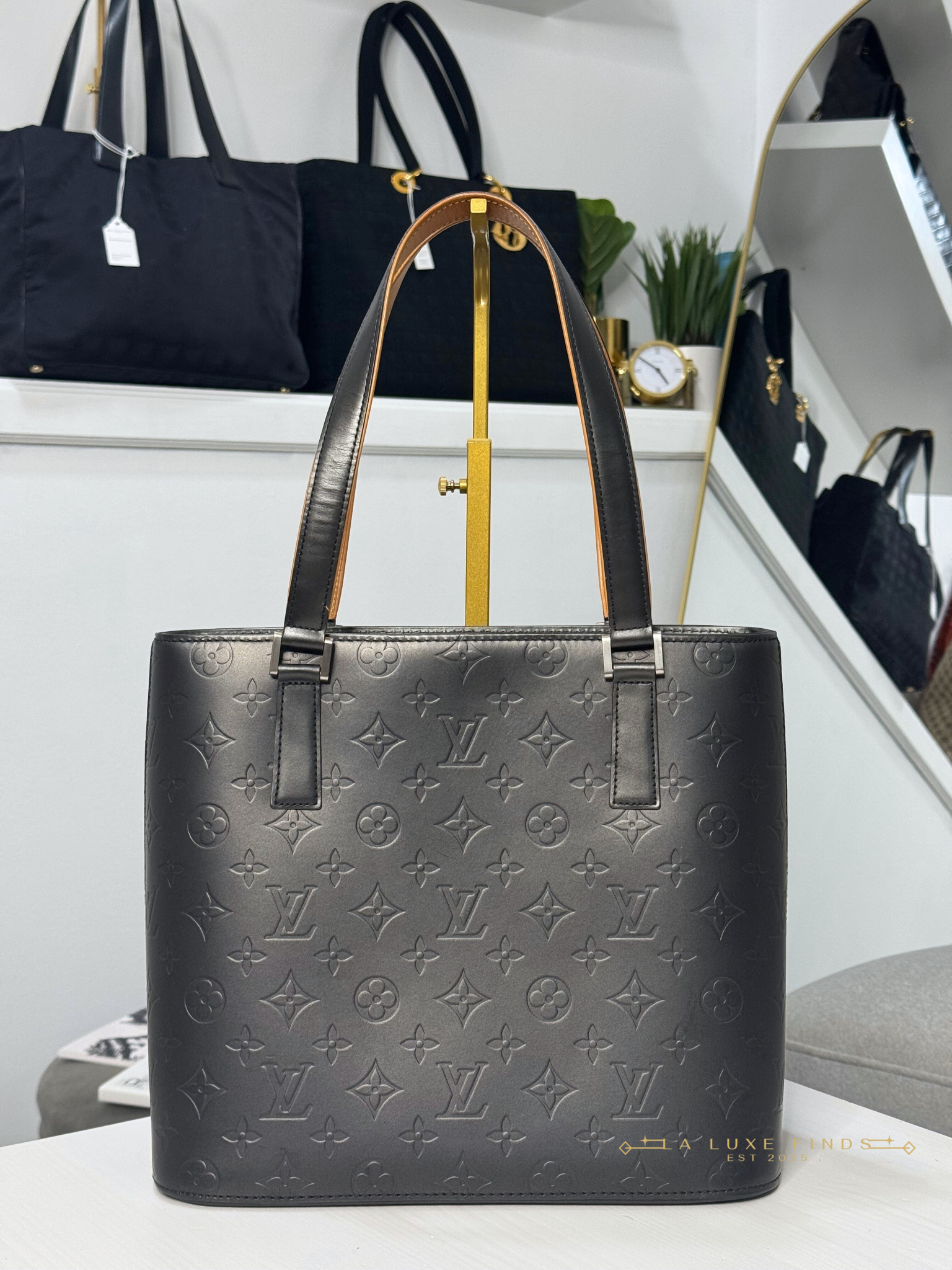 LOUIS VUITTON  Mat Stockton Monogram Tote