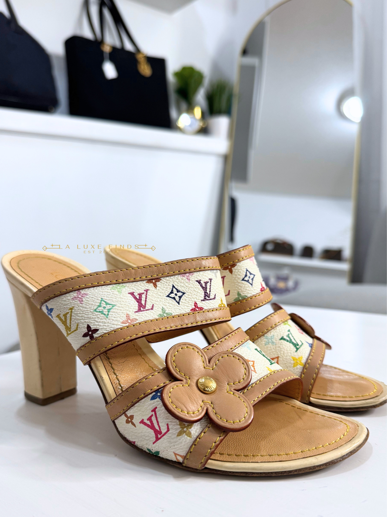 LOUIS VUITTON Multicolor Sandals